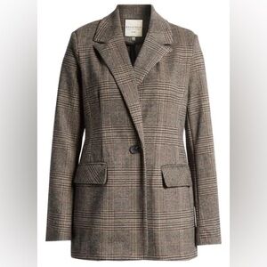 Bagatelle Plaid Blazer